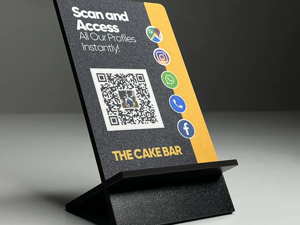 Real ScanEra Smart QR Standee